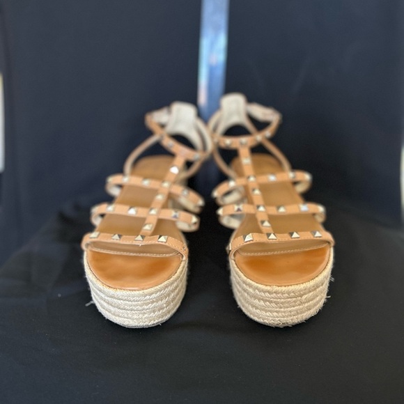 Marc Fisher Jansen Espadrille Wedge Sandal SZ 7.5 - Picture 2 of 6